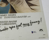 Tommy Chong Signed Autograph Cheech & Chong's Up In Smoke 12x18 Poster BAS COA