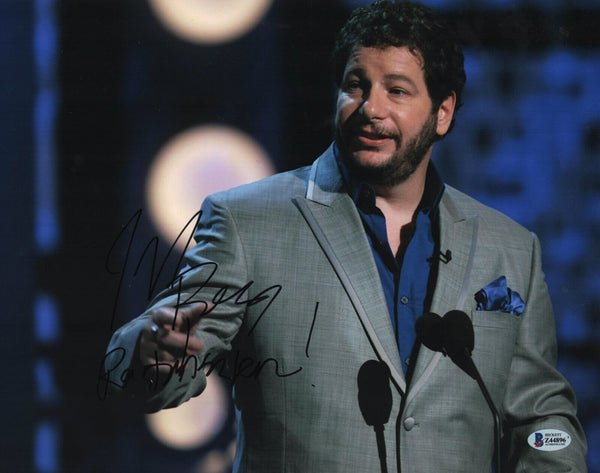 Jeff Ross Signed 11x14 Photo Roastmaster General Comedian Autograph Beckett COA