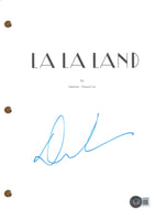 DAMIEN CHAZELLE Signed Autograph LA LA LAND Movie Script Screenplay Beckett COA