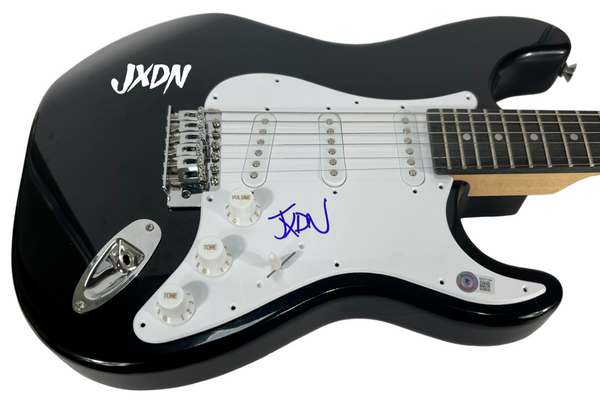 Jxdn Signed Autograph Electric Guitar Jaden Hossler Tell Me About Tomorrow BAS