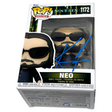 Keanu Reeves Signed The Matrix Neo Funko Pop #1172 Autograph Beckett COA