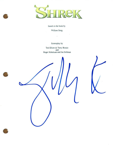 Jeffrey Katzenberg Signed Autographed SHREK Movie Script Full Screenplay COA