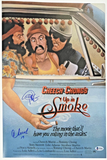 Cheech and Chong Signed Autograph Up In Smoke 12x18 Movie Poster Photo BAS COA