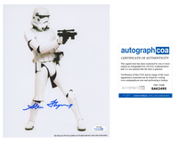 ALAN FLYNG Signed STAR WARS Autographed 8x10 Photo Empire Strikes Back ACOA COA