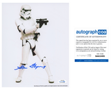 ALAN FLYNG Signed STAR WARS Autographed 8x10 Photo Empire Strikes Back ACOA COA