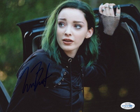 Emma Dumont Signed THE GIFTED 8x10 Photo Marvel Polaris Actress Autograph ACOA