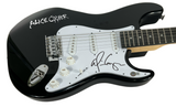 Alice Cooper Signed Autograph Electric Guitar Hollywood Vampires Beckett COA