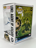 Matt Damon Signed Funko Pop Loki Agent of Asgard Thor Avengers Autograph BAS COA
