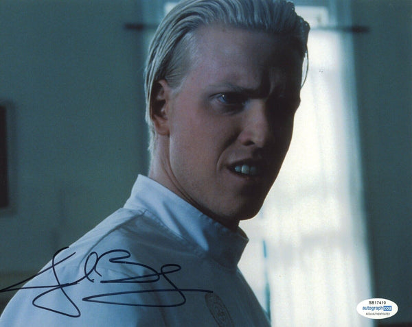 Jake Busey Signed THE FRIGHTENERS Autograph 8x10 Photo Horror Actor ACOA COA
