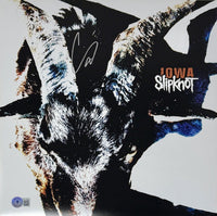 Corey Taylor Slipknot Signed Autograph Iowa Album Cover Photo 12x12 BAS COA