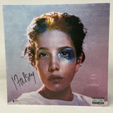 Halsey Signed MANIC Vinyl Record Album LP Autograph Pink Blue Splatter BAS COA
