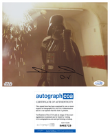 DANIEL NAPROUS Signed STAR WARS Autograph 8x10 Photo Darth Vader Rogue One ACOA