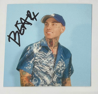 BLACKBEAR Signed EVERYTHING MEANS NOTHING CD Framed Autograph Display BAS COA