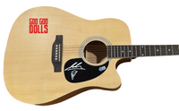 GOO GOO DOLLS Signed Autograph Acoustic Guitar John Rzeznik Robby Takac Beckett