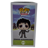 Johnny Depp Signed Autograph Edward Scissorhands Funko Pop #979 Beckett COA