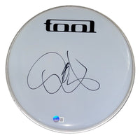 Danny Carey TOOL Signed Autograph 12" Drumhead Band Drummer Beckett COA