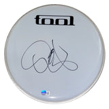 Danny Carey TOOL Signed Autograph 12" Drumhead Band Drummer Beckett COA