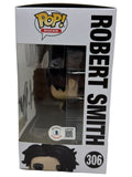 Robert Smith Signed Autograph The Cure Funko Pop Rocks #306 Figure Beckett COA