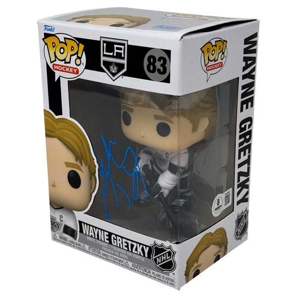 Wayne Gretzky Signed Funko Pop NHL LA Los Angeles Kings 83 Autograph Beckett COA