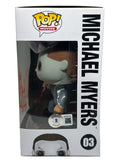 Nick Castle Signed Autograph Halloween Michael Myers Funko Pop #03 Beckett COA