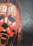 Jamie Lee Curtis & John Carpenter Halloween Signed Autograph 12x18 Poster BAS