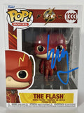 Ezra Miller Signed Funko Pop The Flash 1333 Autograph Justice League Beckett COA