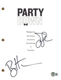 Jane Lynch & Ryan Hansen Signed Autograph Party Down Pilot Episode Script BAS