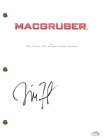 Will Forte Signed Autograph MacGruber Movie Script Full Screenplay ACOA COA