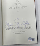 Jerry Seinfeld Signed Full Autograph Is This Anything? HC Book Beckett COA