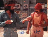 Cheech Marin & Tommy Chong Signed 11x14 Photo Up In Smoke Autograph Beckett COA