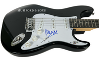 Marcus Mumford Signed Autograph Electric Guitar Mumford & Sons Beckett COA