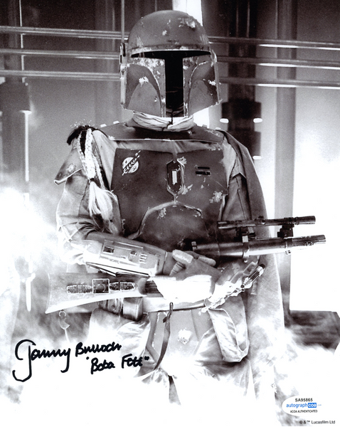 Jeremy Bulloch STAR WARS Signed Autograph 8x10 Photo Boba Fett ACOA COA