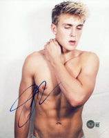 Jake Paul Signed Autograph 8x10 Photo Boxer Boxing Problem Child Beckett COA