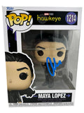 Alaqua Cox Signed Autograph Maya Lopez Funko Pop Hawkeye Echo Marvel BAS COA