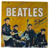 Pete Best Signed Autograph THE BEATLES First Movement Vinyl Album LP Beckett COA