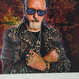 Rob Halford Judas Priest Signed Autograph Celestial Vinyl Record Album BAS COA