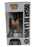 Oscar De La Hoya Signed Autograph Funko Pop Boxing #02 Golden Boy Beckett COA