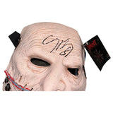Corey Taylor Signed Autographed Slipknot Mask Gray Chapter Beckett Witnessed COA