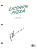 PAUL THOMAS ANDERSON Signed Autograph LICORICE PIZZA Movie Script Beckett COA