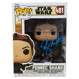 Ming-Na Wen Signed Star Wars Fennec Shand Funko Pop Autograph Beckett COA