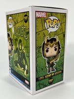 Matt Damon Signed Funko Pop Loki Agent of Asgard Thor Avengers Autograph BAS COA