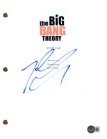 Johnny Galecki Signed Autograph The Big Bang Theory Pilot Script Screenplay BAS