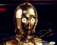 Anthony Daniels STAR WARS Signed 8x10 Photo C-3PO Autograph A New Hope ACOA COA