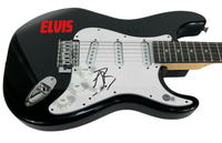 Austin Butler Signed Electric Guitar Elvis Presley Movie Autograph Beckett COA
