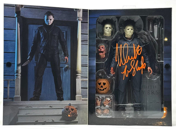 Nick Castle HALLOWEEN Signed Michael Myers Neca Figure Autograph Beckett COA