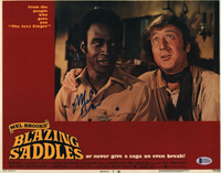 Mel Brooks Signed Autograph Blazing Saddles 11x14 Photo Director Beckett COA