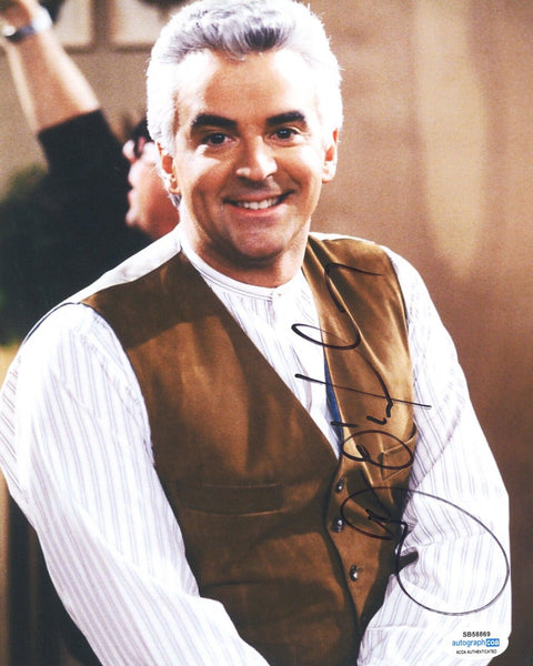 JOHN O'HURLEY Signed SEINFELD Autographed 8x10 Photo J. Peterman ACOA COA