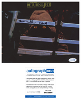 BRIAN WHEELER Signed STAR WARS Autograph 8x10 Photo Jawa Return of The Jedi ACOA