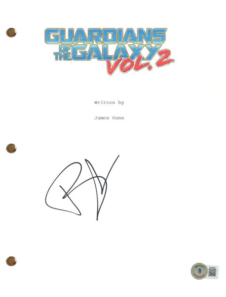 Bradley Cooper Signed Autograph Guardians of the Galaxy Vol. 2 Movie Script BAS