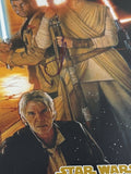 JJ Abrams Signed Autograph Star Wars The Force Awakens Movie Poster J.J. JSA COA